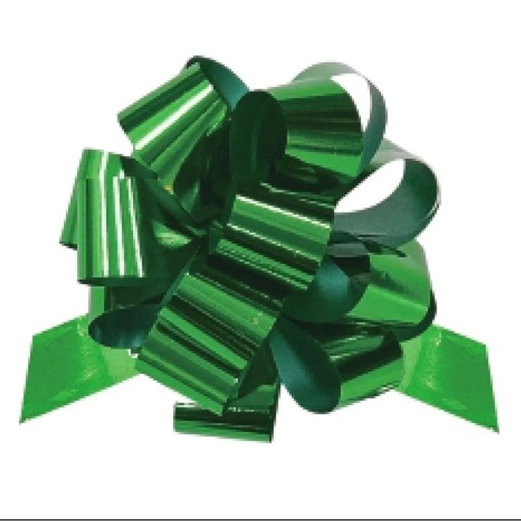 12 PCS Bundle 6" METALLIC PULL BOW -GOLD/BLUE/GREEN/RED - Picture 4 of 5